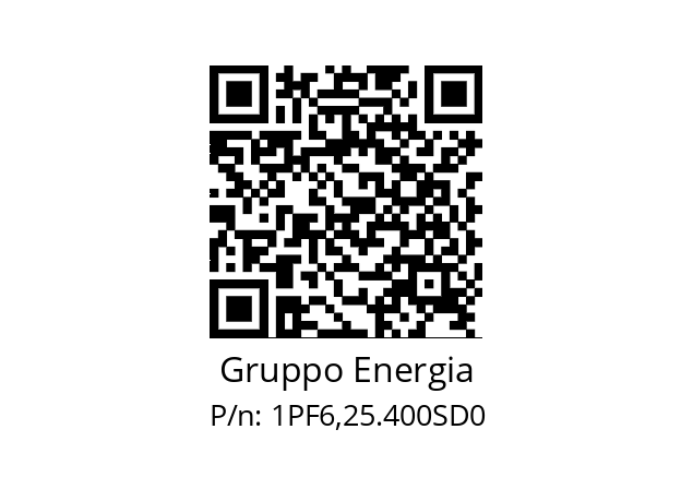   Gruppo Energia 1PF6,25.400SD0