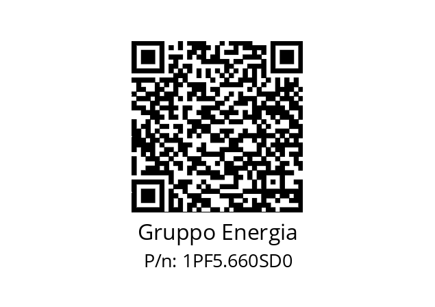  RCM-1-5-660-50 Gruppo Energia 1PF5.660SD0