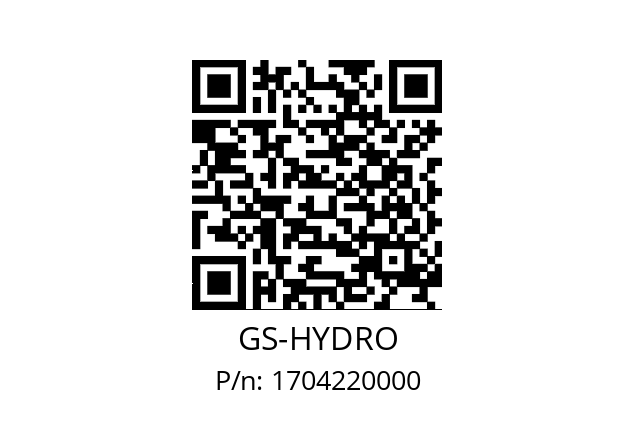   GS-HYDRO 1704220000