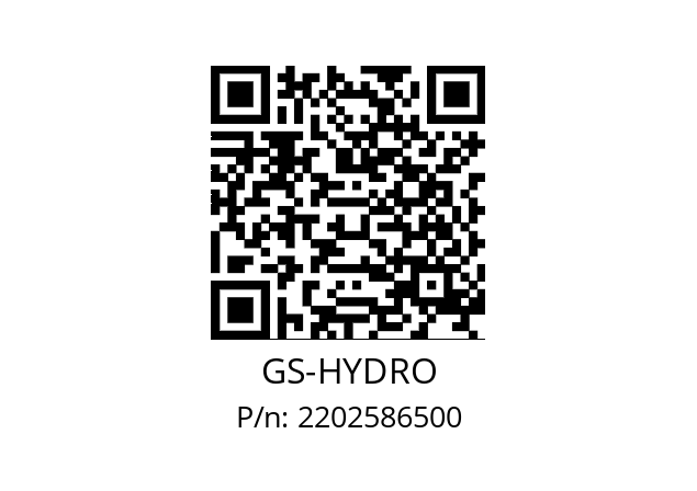   GS-HYDRO 2202586500