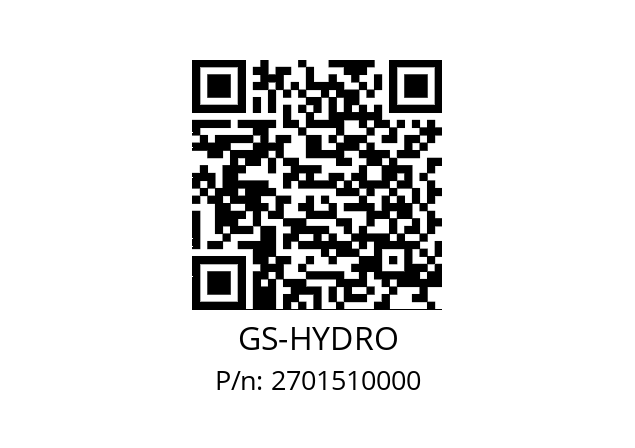   GS-HYDRO 2701510000