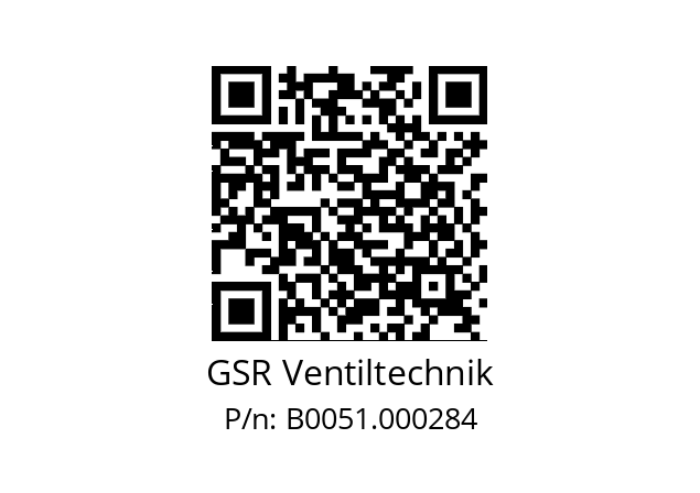   GSR Ventiltechnik B0051.000284