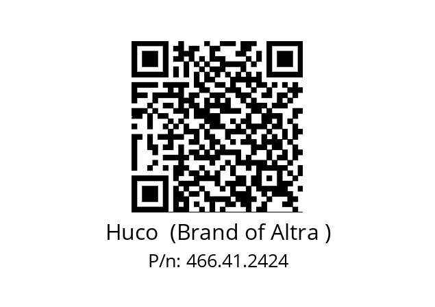   Huco  (Brand of Altra ) 466.41.2424