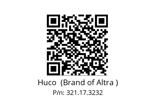   Huco  (Brand of Altra ) 321.17.3232