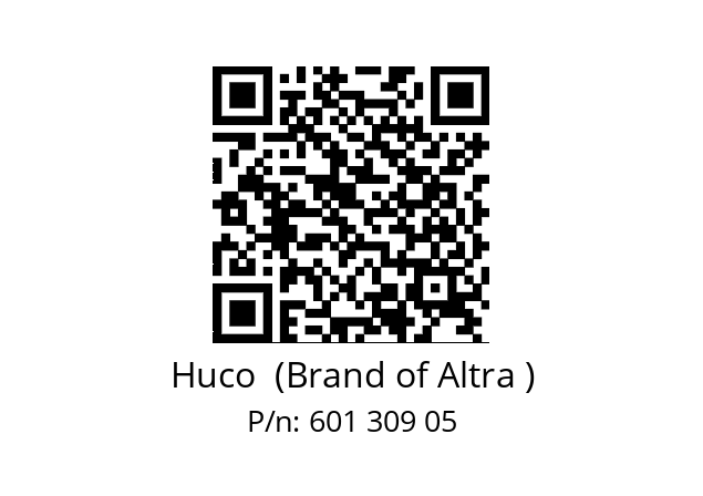   Huco  (Brand of Altra ) 601 309 05