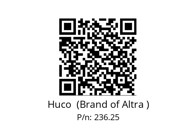   Huco  (Brand of Altra ) 236.25