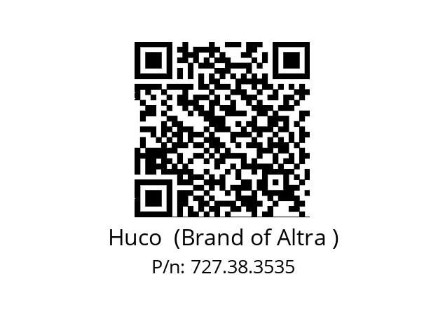   Huco  (Brand of Altra ) 727.38.3535