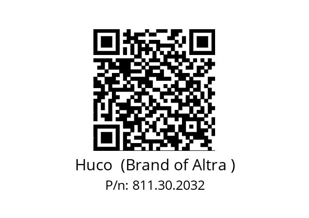   Huco  (Brand of Altra ) 811.30.2032