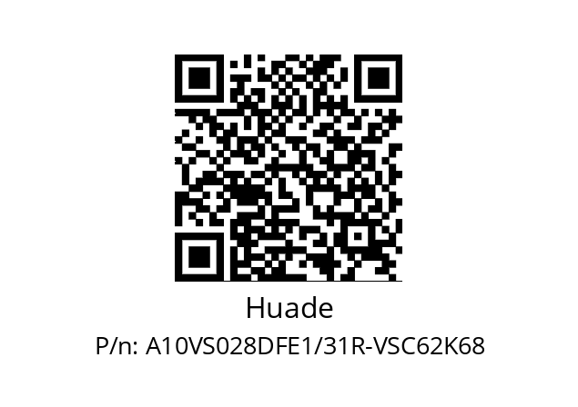   Huade A10VS028DFE1/31R-VSC62K68