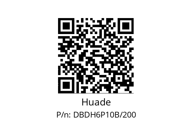   Huade DBDH6P10B/200