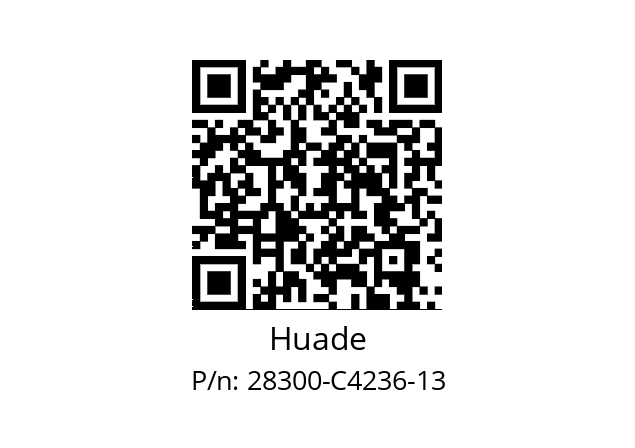   Huade 28300-C4236-13