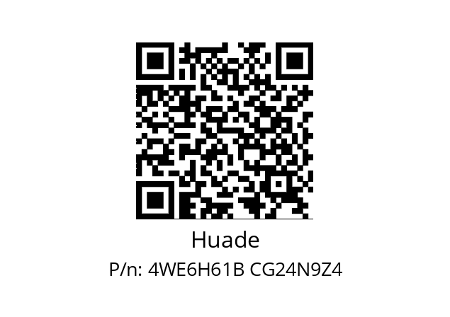   Huade 4WE6H61B CG24N9Z4