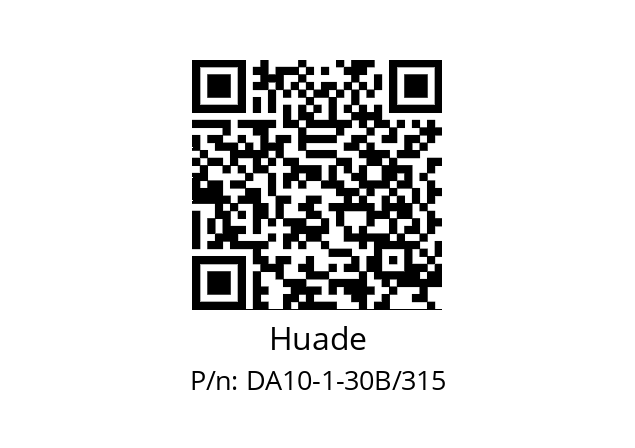   Huade DA10-1-30B/315