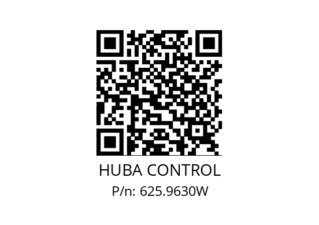   HUBA CONTROL 625.9630W