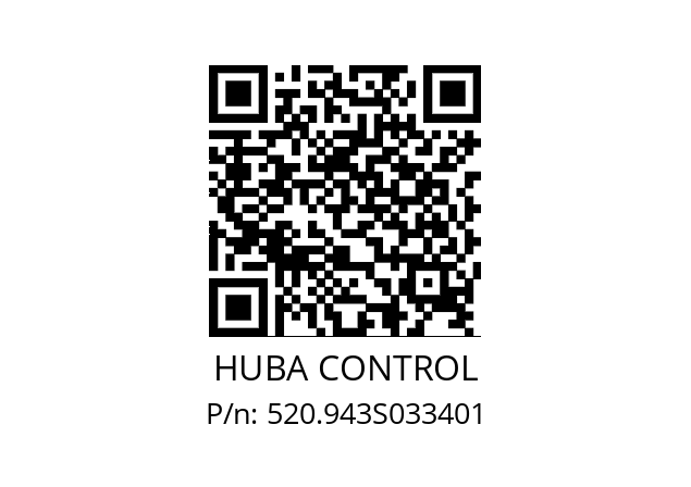   HUBA CONTROL 520.943S033401