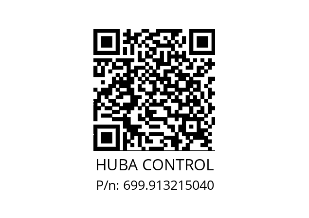   HUBA CONTROL 699.913215040