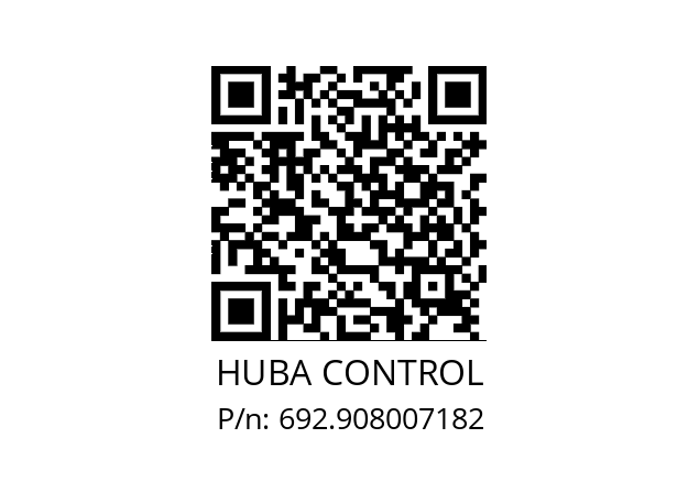   HUBA CONTROL 692.908007182