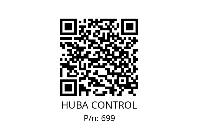   HUBA CONTROL 699