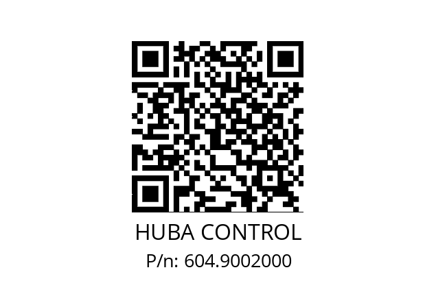   HUBA CONTROL 604.9002000