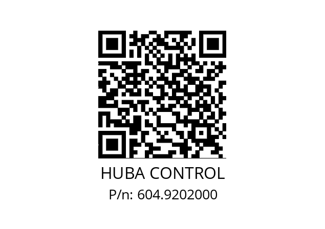   HUBA CONTROL 604.9202000