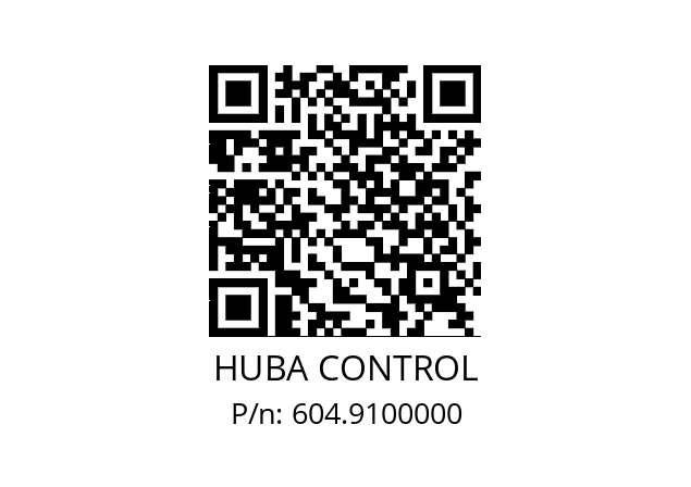   HUBA CONTROL 604.9100000