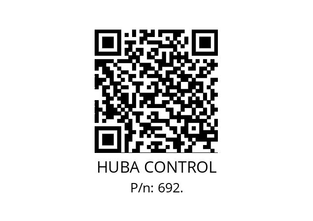   HUBA CONTROL 692.