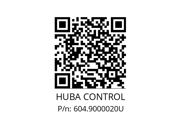   HUBA CONTROL 604.9000020U