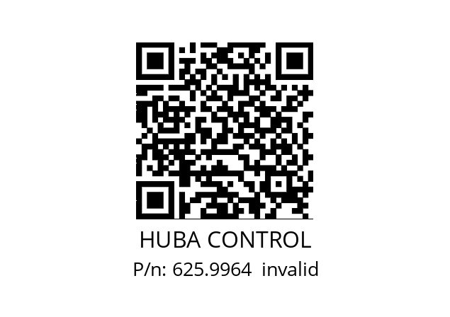   HUBA CONTROL 625.9964  invalid