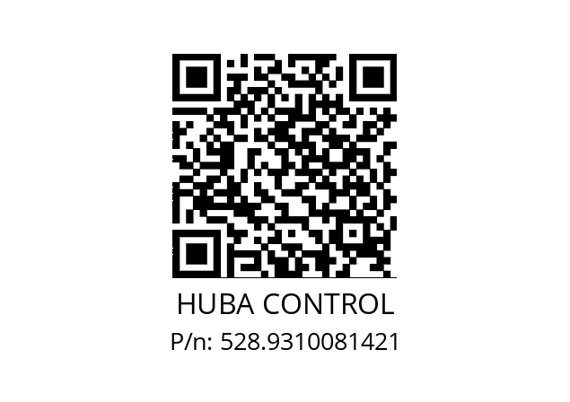   HUBA CONTROL 528.9310081421