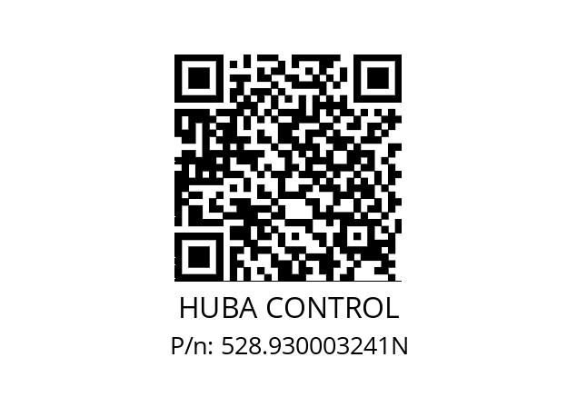   HUBA CONTROL 528.930003241N