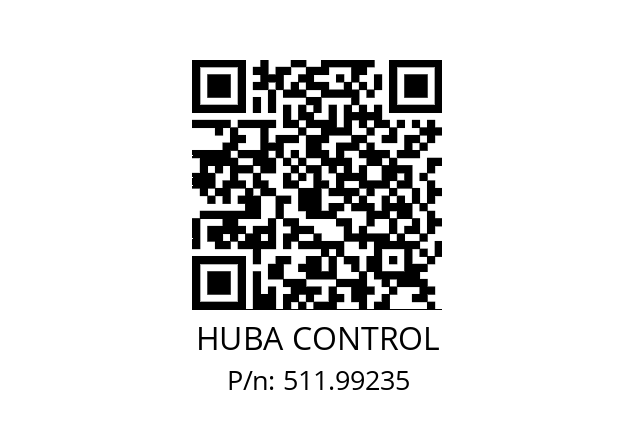   HUBA CONTROL 511.99235