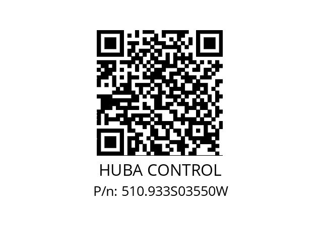   HUBA CONTROL 510.933S03550W