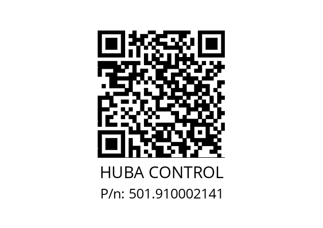   HUBA CONTROL 501.910002141