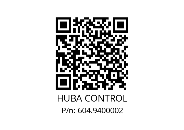   HUBA CONTROL 604.9400002