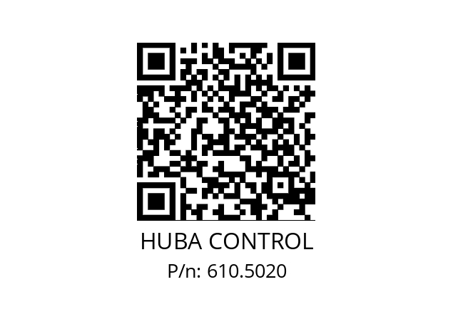   HUBA CONTROL 610.5020