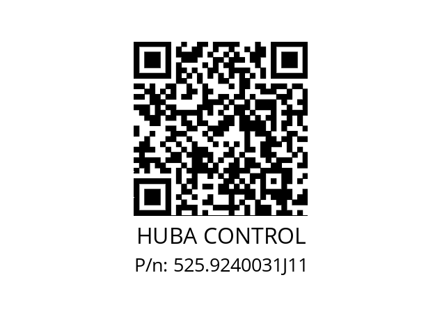   HUBA CONTROL 525.9240031J11