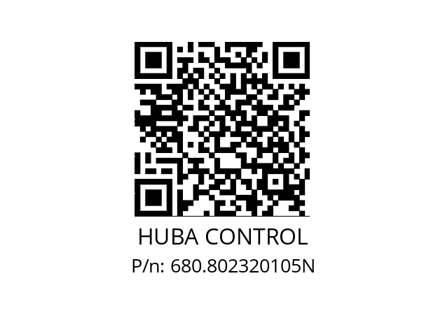   HUBA CONTROL 680.802320105N