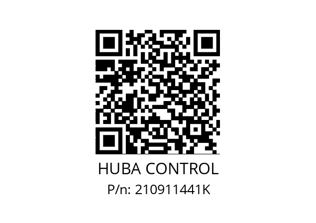   HUBA CONTROL 210911441K