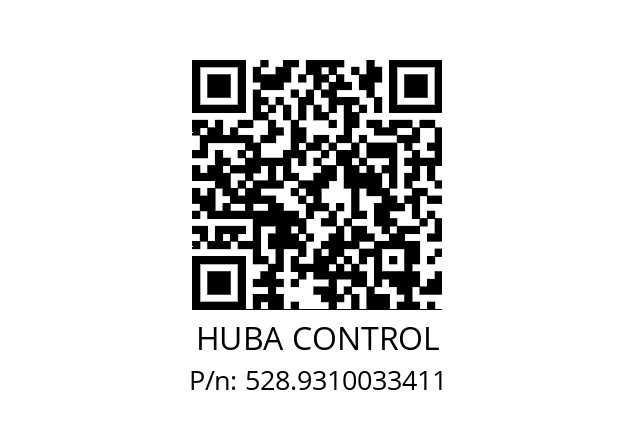   HUBA CONTROL 528.9310033411