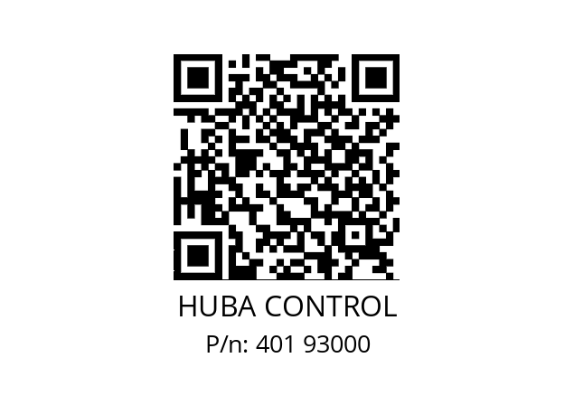   HUBA CONTROL 401 93000