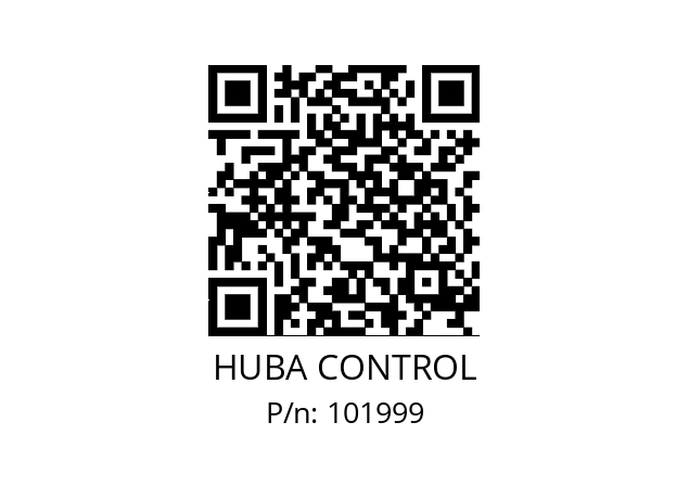   HUBA CONTROL 101999