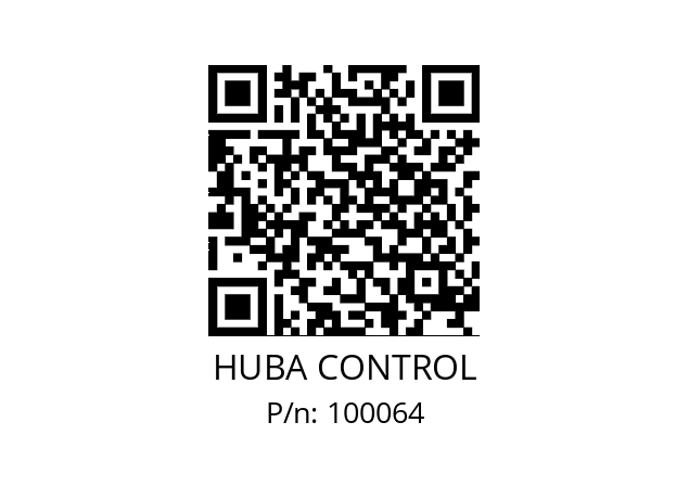   HUBA CONTROL 100064