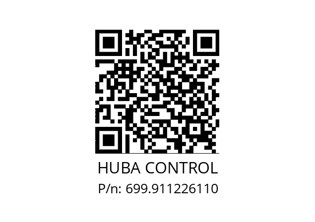   HUBA CONTROL 699.911226110