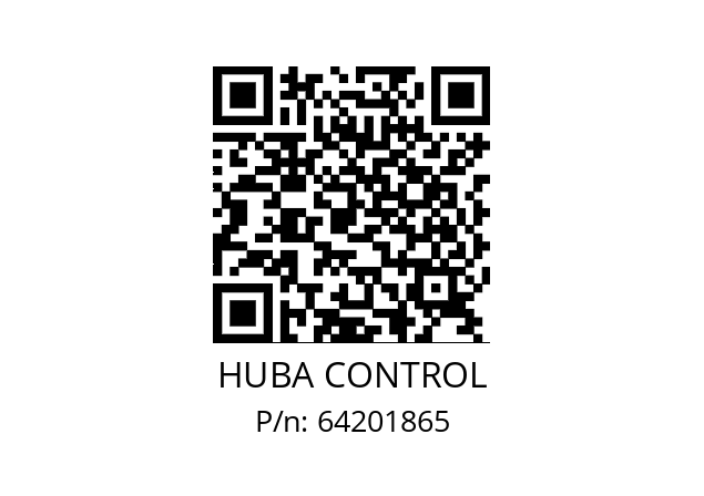   HUBA CONTROL 64201865