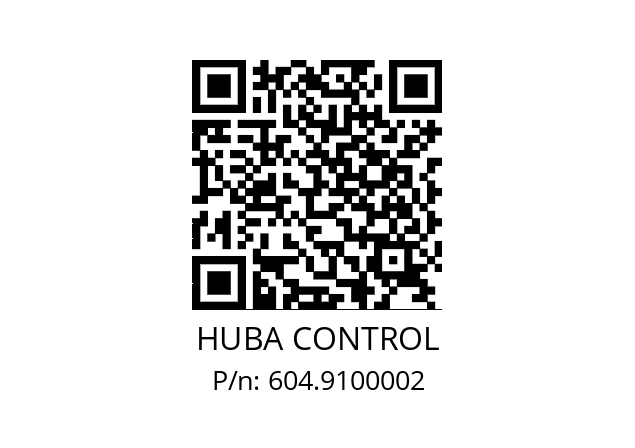   HUBA CONTROL 604.9100002