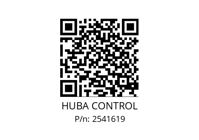   HUBA CONTROL 2541619