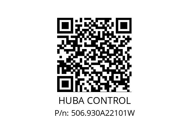   HUBA CONTROL 506.930A22101W