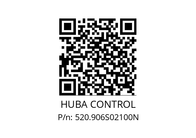   HUBA CONTROL 520.906S02100N