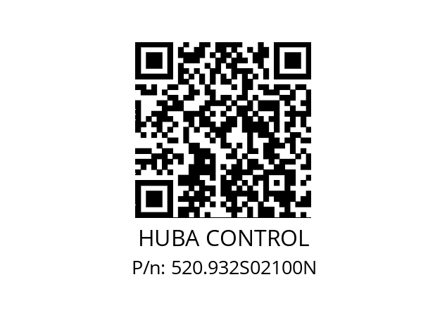   HUBA CONTROL 520.932S02100N