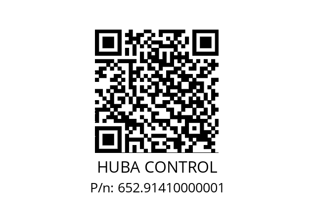   HUBA CONTROL 652.91410000001